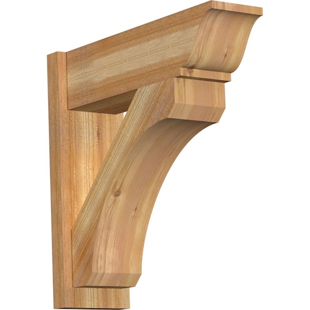 Ekena Millwork Legacy Traditional Rough Sawn Outlooker, Western Red Cedar, 8"W x 26"D x 26"H OUT08X26X26LEC01RWR